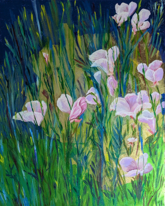 Daylit Primroses Fine Art Print