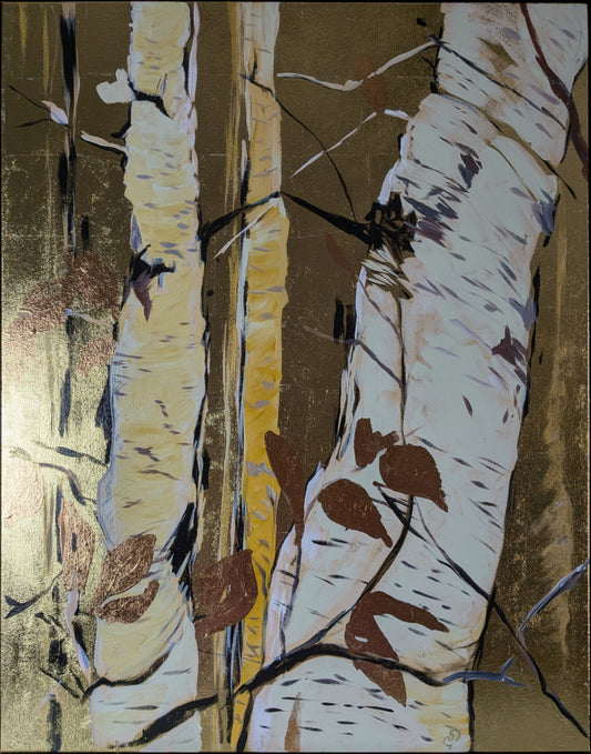 What the Birches Know Fine Art Print