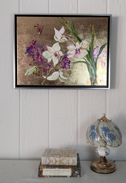 Orchids in Gold Light